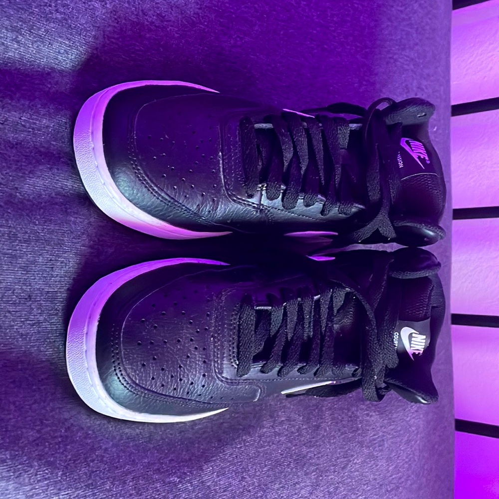 These shoes are in perfect condition they were worn once and they are very clean